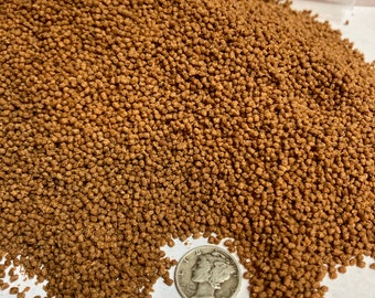Premium  &quot;Betta&quot;  Floating Pellets 1.5 MM Fish Food Cichlid Discus Tropical Fish Food  with &quot;Color Enhancers&quot;