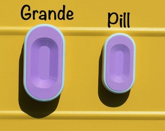 Grande Pill - Customizable Fidget Slider 3D Printed