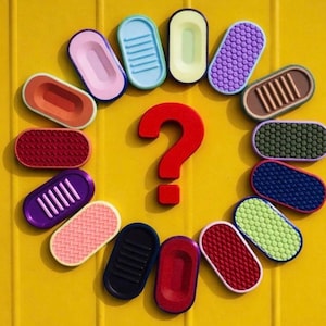 MozzieMakes Mystery Grande Fidget Slider - Random Color and Texture