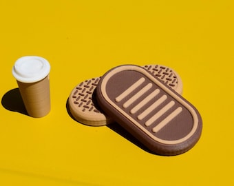 The Latte - 3D Printed Fidget Slider