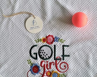 Golf Girl Towel