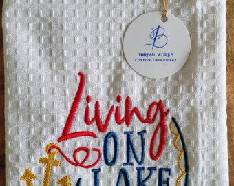 Lake Life Kitchen Towel