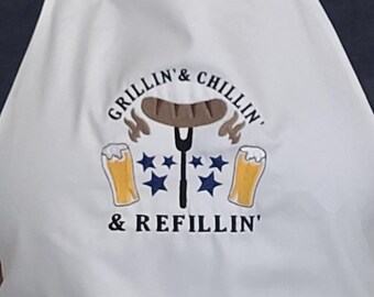 GRILLIN' & CHILLIN' APRON
