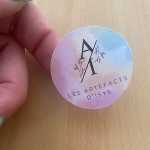 Stickers personnalisables logo photo message