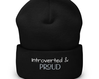 Cuffed Beanie - naturally introverted