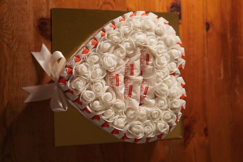 Coffret chocolat Rafaello original personnalisé Saint Valentin Idée originale de coffret cadeau femme enfant Saint Valentin anniversaire image 6