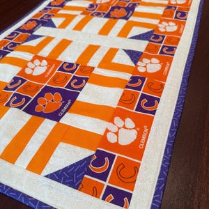 Clemson Table Runner