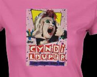 Cyndi Lauper 80er Jahre Shirt