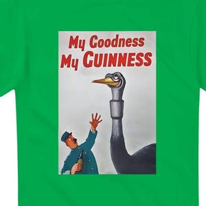 Camiseta My Goodness My Guinness / Divertida camiseta de algodón / Regalo perfecto para los amantes de la cerveza imagen 1