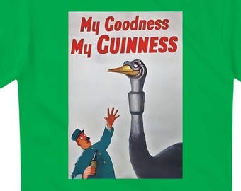 My Goodness My Guinness T-Shirt | Funny Cotton Tee | Perfect Gift for Beer Lovers