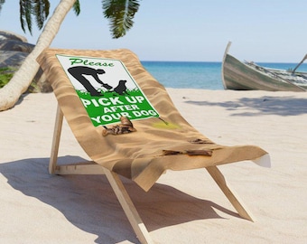Hundemist Strandtuch