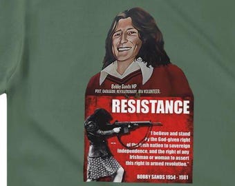 Shirt Ierse geschiedenis Bobby Sands