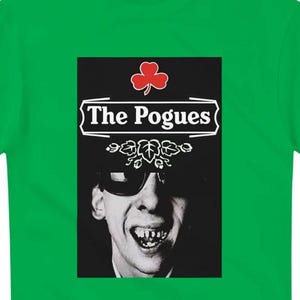 The Pogues T-Shirt - Heavyweight Cotton, Relaxed Fit - Music Lover&#39;s Tee - Fun Gift for Fans