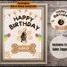Personalized Dog Birthday Printable Party Sign Dog Name and Photo ...