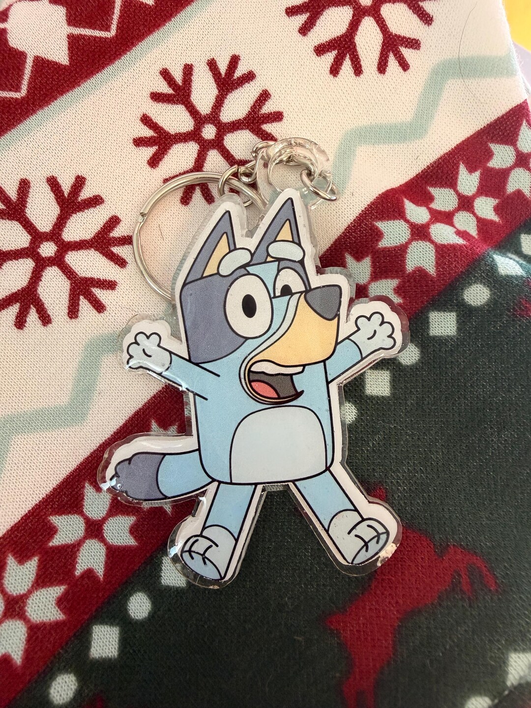 Bluey Character Keychain/bag Charm - Etsy