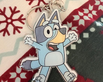 Bluey Character Keychain/Bag Charm