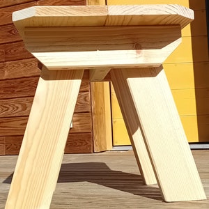 Solid wood coffee table.
