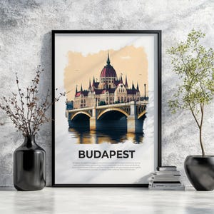 Budapest Travel Print: Hungary Wall Art (Digital Download)