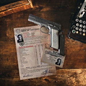 Carta de aceptación e identificación de Hombres de Letras (física o impresa usted mismo)