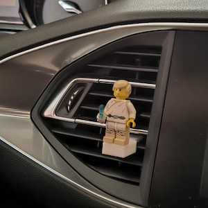 Clip per bocchetta di ventilazione per auto con display minifigure