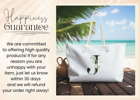 Personalized Weekender Bag Size (24