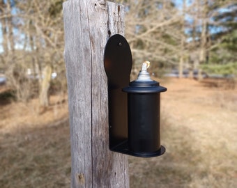 Tiki torch holder