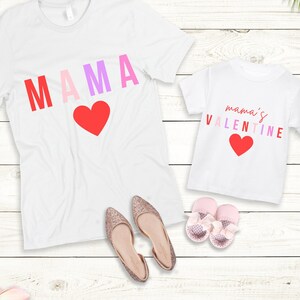 Mama and me Valentine&#39;s Day, mama heart, mama&#39;s valentine