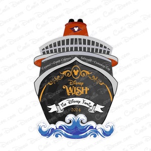 Disney Cruise Ship Magnet Cruise Door- Includes Ship Name & other Personal Information of your trip Real magnet Sticks to any cruise door