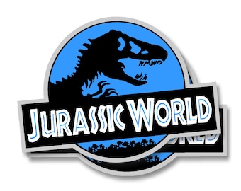 Jurassic Park Movie Decals or Magnets - Vehicle Graphics (Pair)