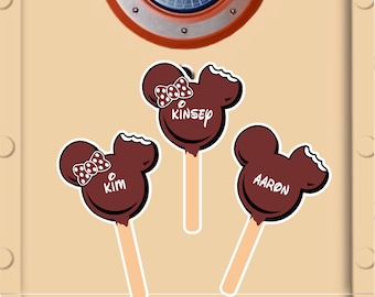 Mickey and Minnie Mickey Bar Magnets Disney Mickey Ears Custom Magnets for Disney Cruise Door