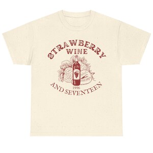 オールドスクールバンドTシャツ、ヴィンテージレトロバンドTシャツ、ストロベリーワインディーナカーターロックバンドTシャツ、トレンディシャツ、ストロベリーシャツ、ストロベリー