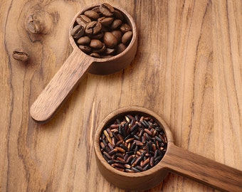 Wooden measuring spoon | Handmade wooden salt spoon | Wooden Spoon for spices | 8 gr spoon | 10 gr measuring spoon | Wooden Kitchen Decor