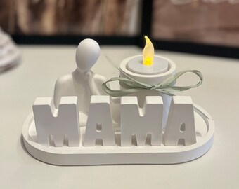 Muttertagsgeschenk, Geschenk Mama, Papa, Oma, Deko aus Keraflott Raysin