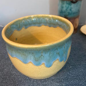 Wheel thrown 5 inch diameter bowl