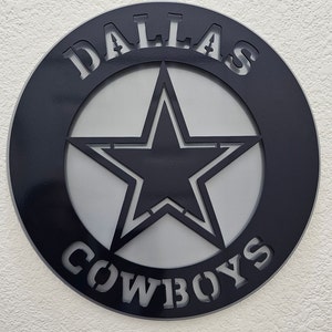 Dallas Cowboys Metal Sign - Etsy