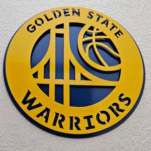 Golden State Warriors Metal Sign - Etsy