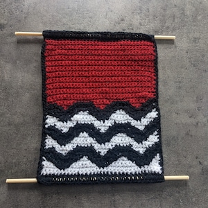 Twin Peaks Tapestry Pattern Etsy