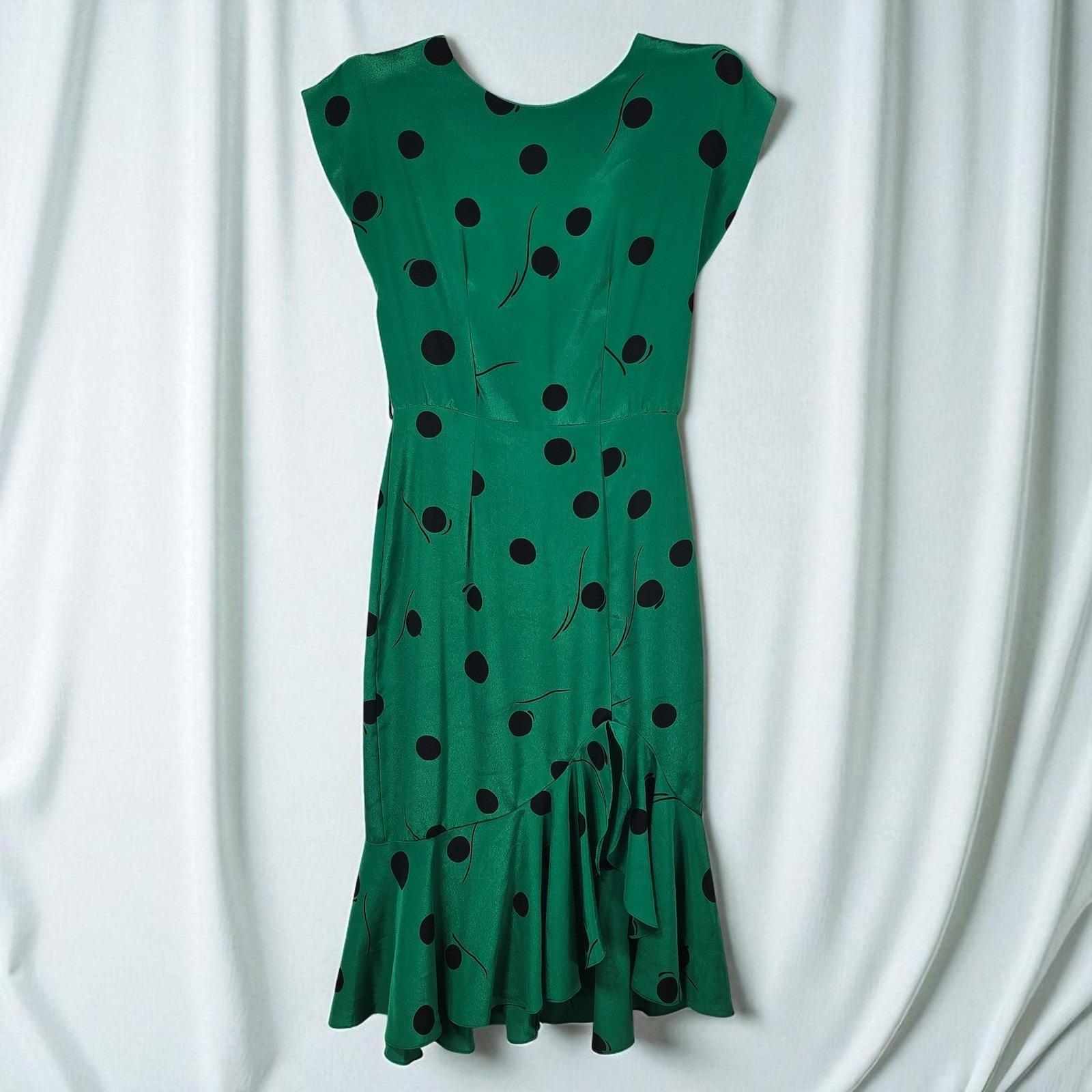 Green and White Polka Dot Dresses - Etsy Australia