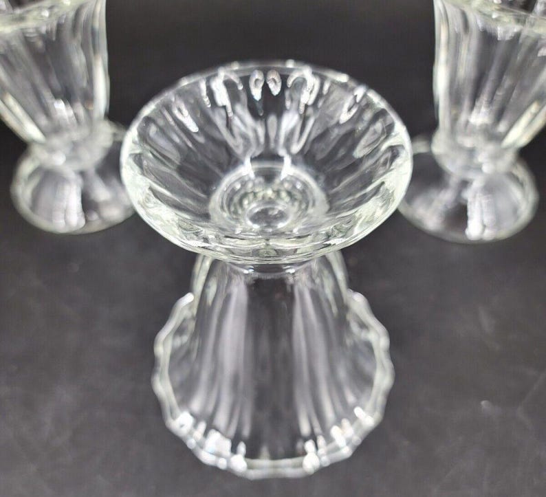 Sherbet Bowls, Footed Dessert Dishes, Ice Cream Bowls, Fruit Bowls, Set - View #6