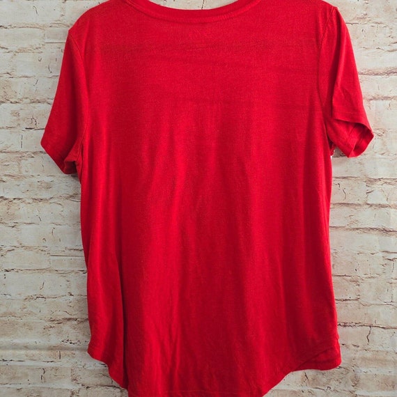 Coca Cola Vintage T Shirt XXL Red Womens Short Sl… - image 5