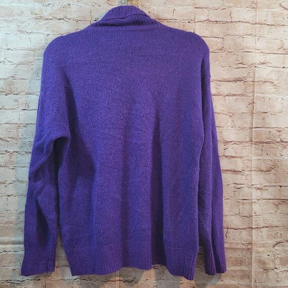 Vintage Richard Martin Womans Sweater Medium Purp… - image 5