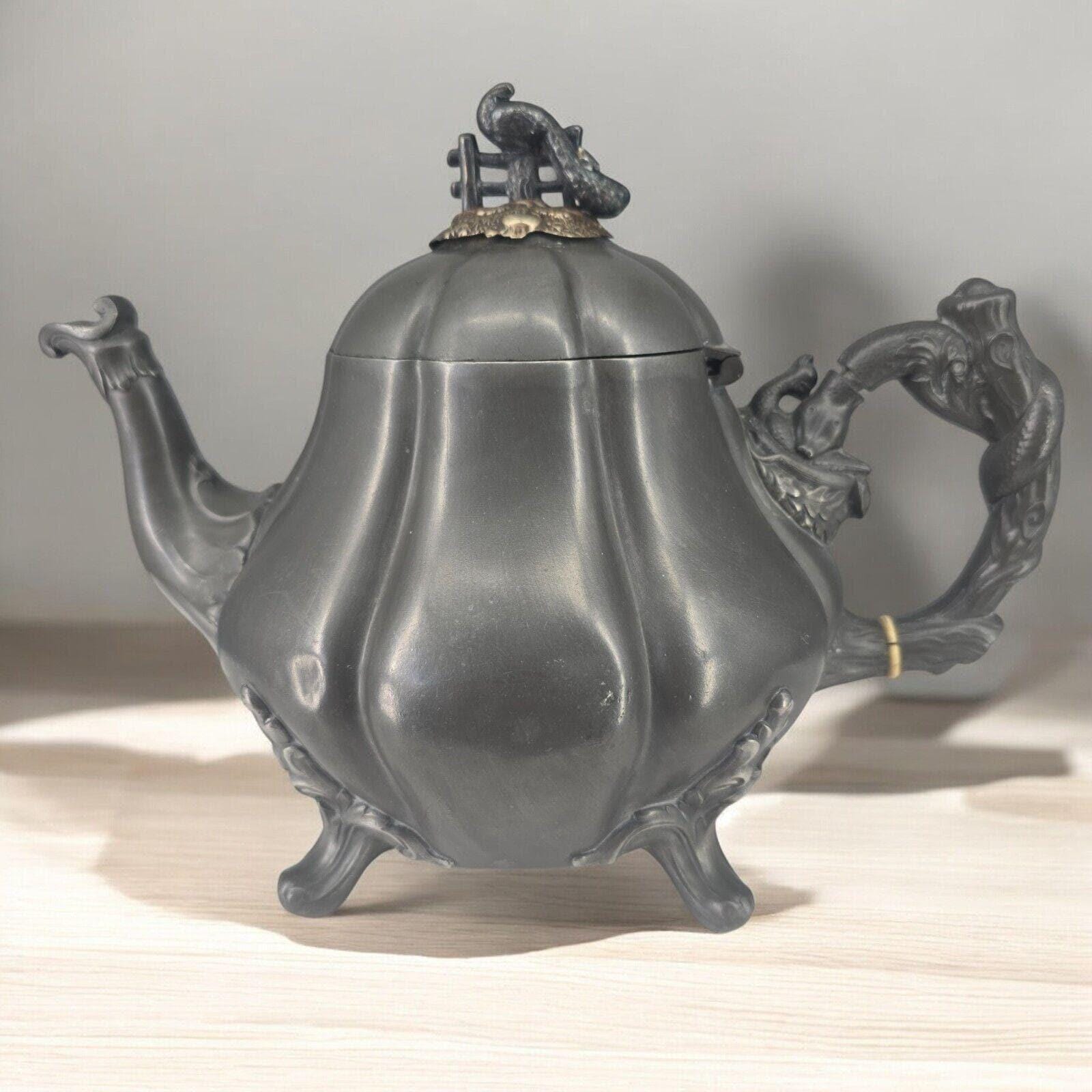 Sheffield Pewter Teapot - Etsy