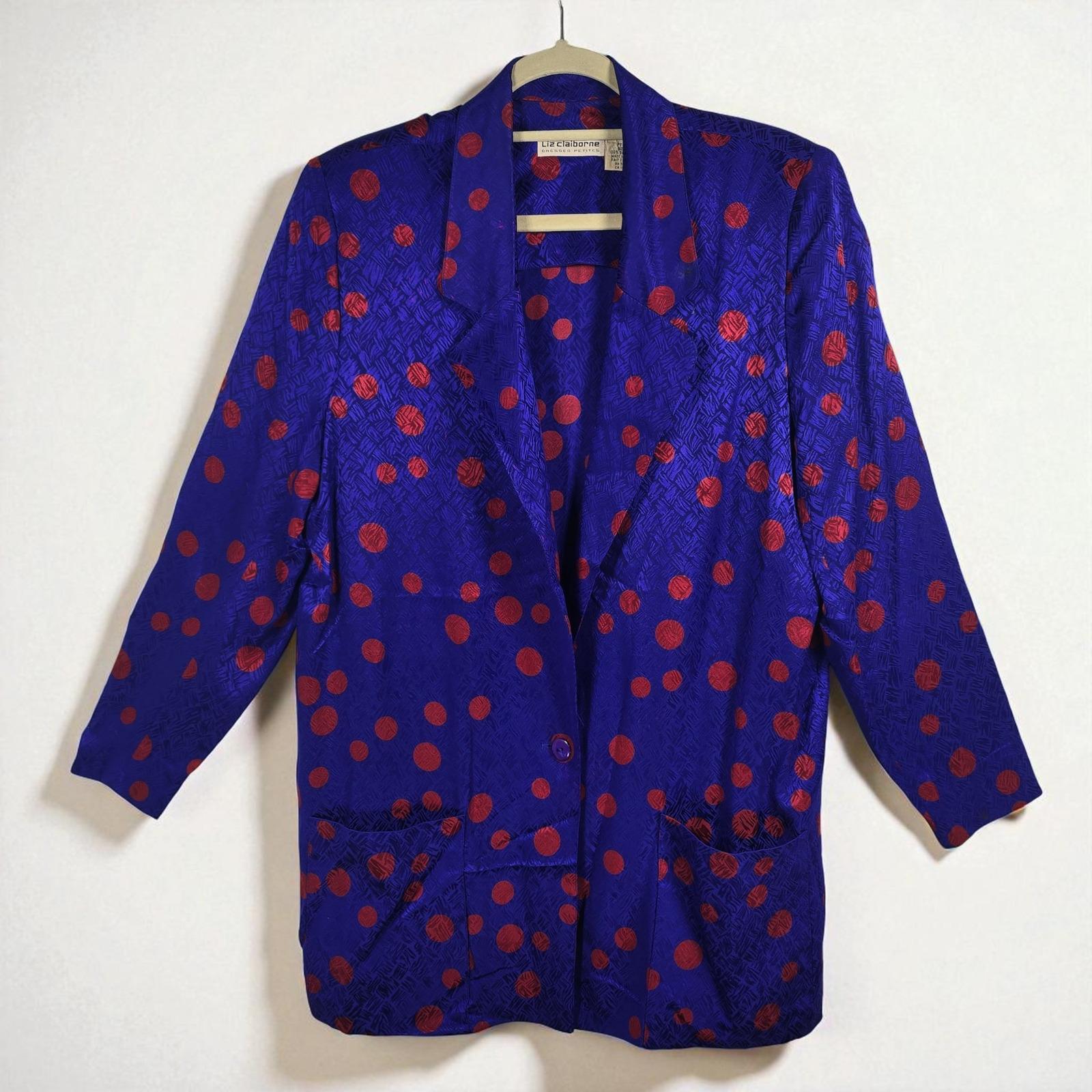 USA VINTAGE LIZ CLAIBORNE ペイズリー柄ジャケット USA VINTAGE LIZ CLAIBORNE ペイズリー柄ジャケット