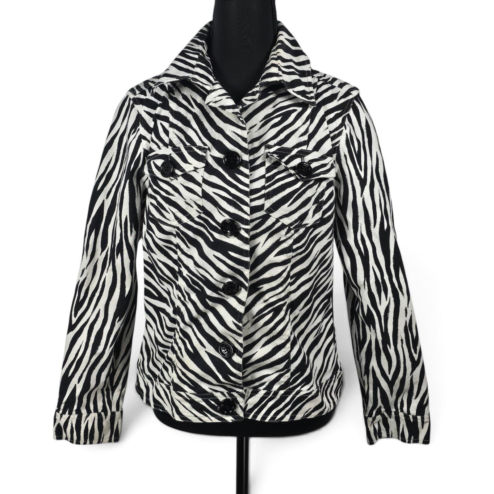 Vintage Zebra Jacket - Etsy