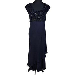 sachin and babi light blue dress Petite Evening Gown