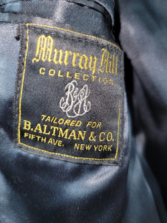 Vintage Murray Hill Collection Men's Coat Tailore… - image 7