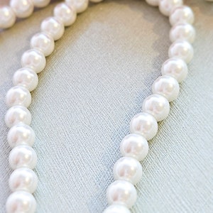 Collier Collier de perles en argent avec pendentif Saturne et perles de strass Inspiré de Vivienne Westwood Design romantique et élégant image 7