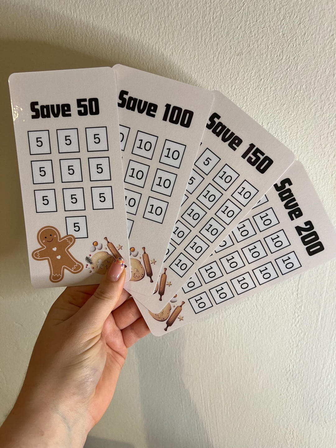 Savings Tracker | Different Targets - Etsy