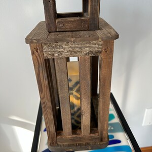 Rustic Farmhouse Lantern - Etsy