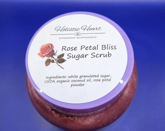Rose Petal Bliss Sugar Scrub